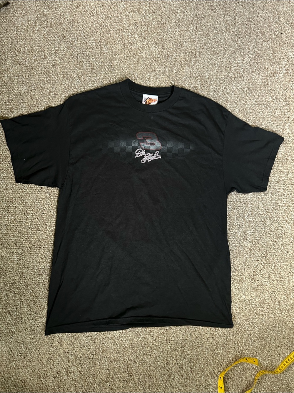 Nascar Dale Earnhardt Black Short-Sleeve Racing Graphic Tee